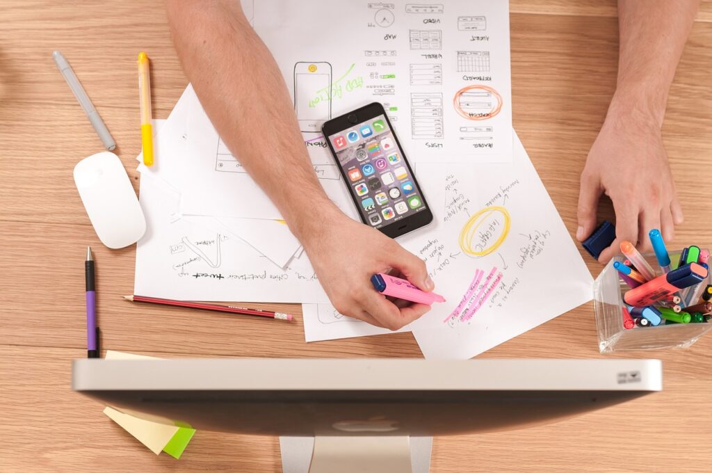 design application mobile